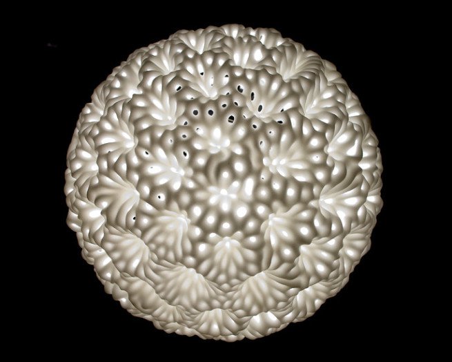 Reaction Lamp, 2010, Nervous System